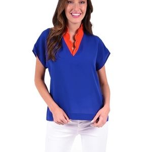 Emily McCarthy Sapphire Orchid Top